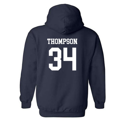 Drake - NCAA Football : Luke Thompson - Generic Shersey Hooded Sweatshirt-1