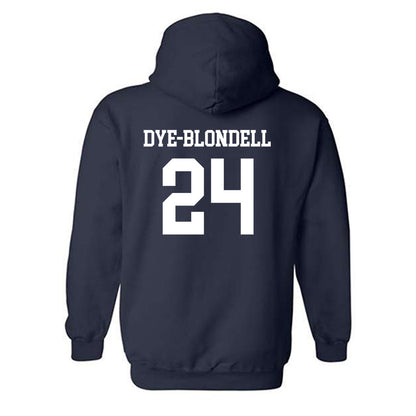 Gonzaga - NCAA Women's Soccer : Addison Dye-Blondell - Classic Shersey Hooded Sweatshirt-1