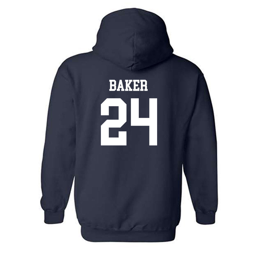 Gonzaga - NCAA Baseball : Simon Baker - Classic Shersey Hooded Sweatshirt-1