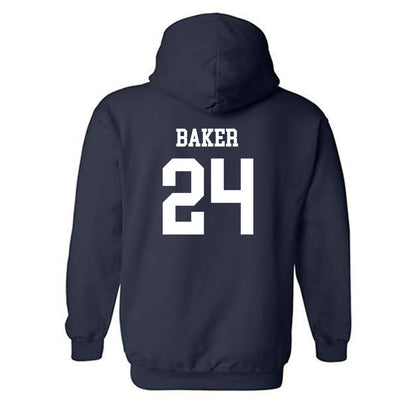 Gonzaga - NCAA Baseball : Simon Baker - Classic Shersey Hooded Sweatshirt-1