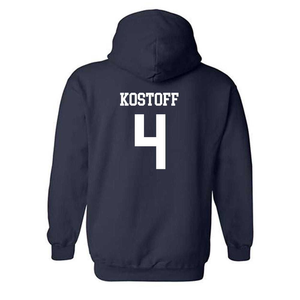 Gonzaga - NCAA Women's Volleyball : Krista Kostoff - Classic Shersey Hooded Sweatshirt-1