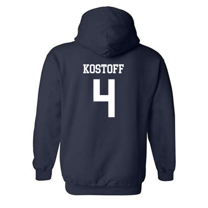 Gonzaga - NCAA Women's Volleyball : Krista Kostoff - Classic Shersey Hooded Sweatshirt-1