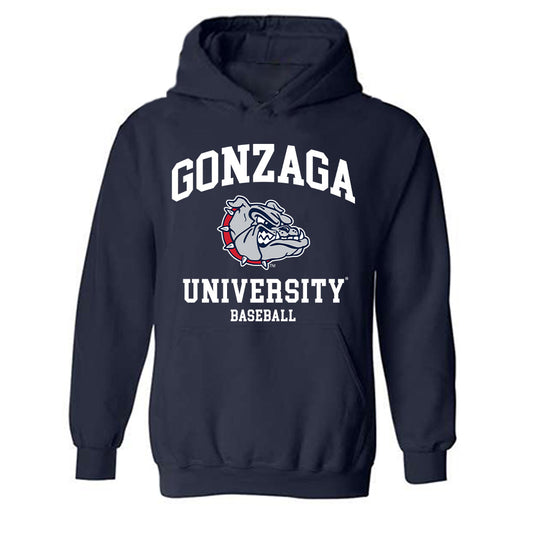 Gonzaga - NCAA Baseball : Michael Lejeune - Classic Shersey Hooded Sweatshirt-0