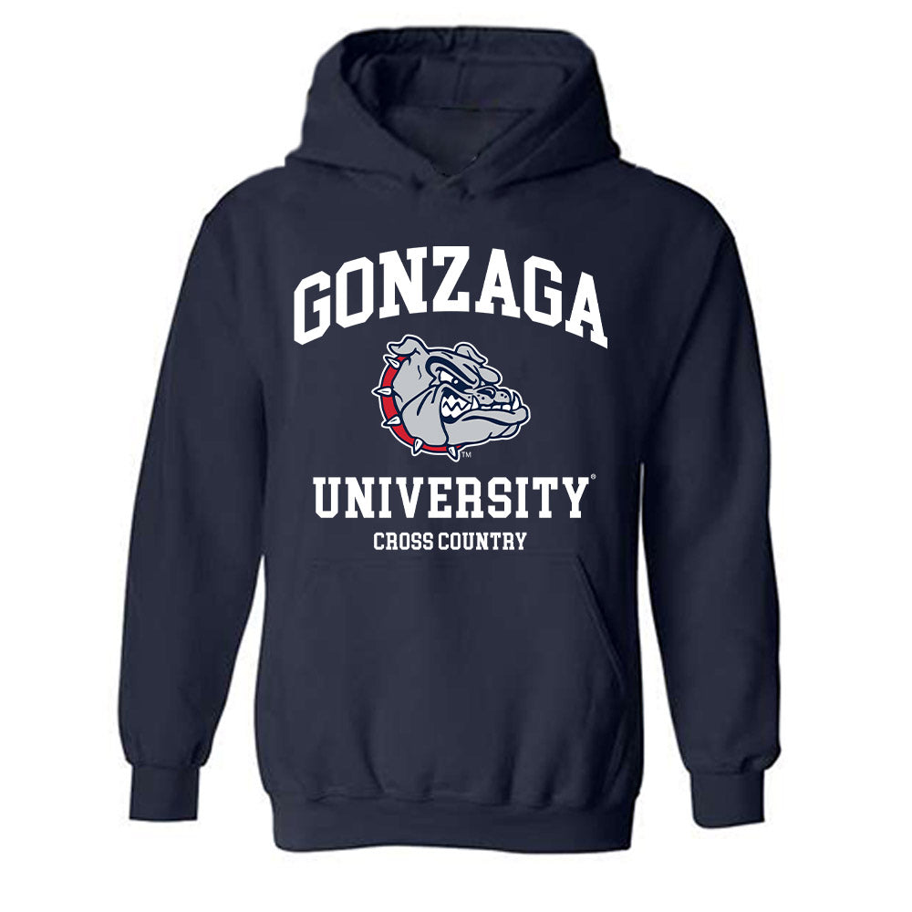 Gonzaga - NCAA Women's Cross Country : Sophia Bazzi - Classic Shersey Hooded Sweatshirt-0