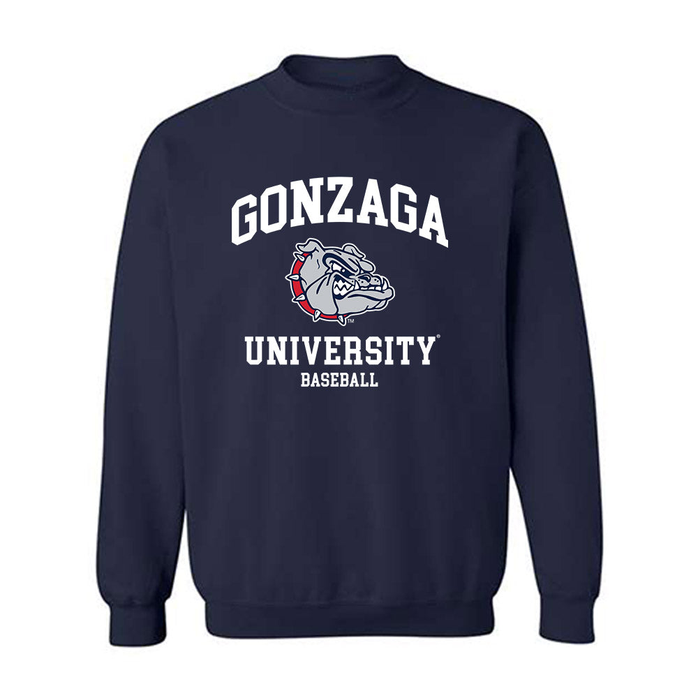 Gonzaga - NCAA Baseball : Mikey Bell - Classic Shersey Crewneck Sweatshirt-0