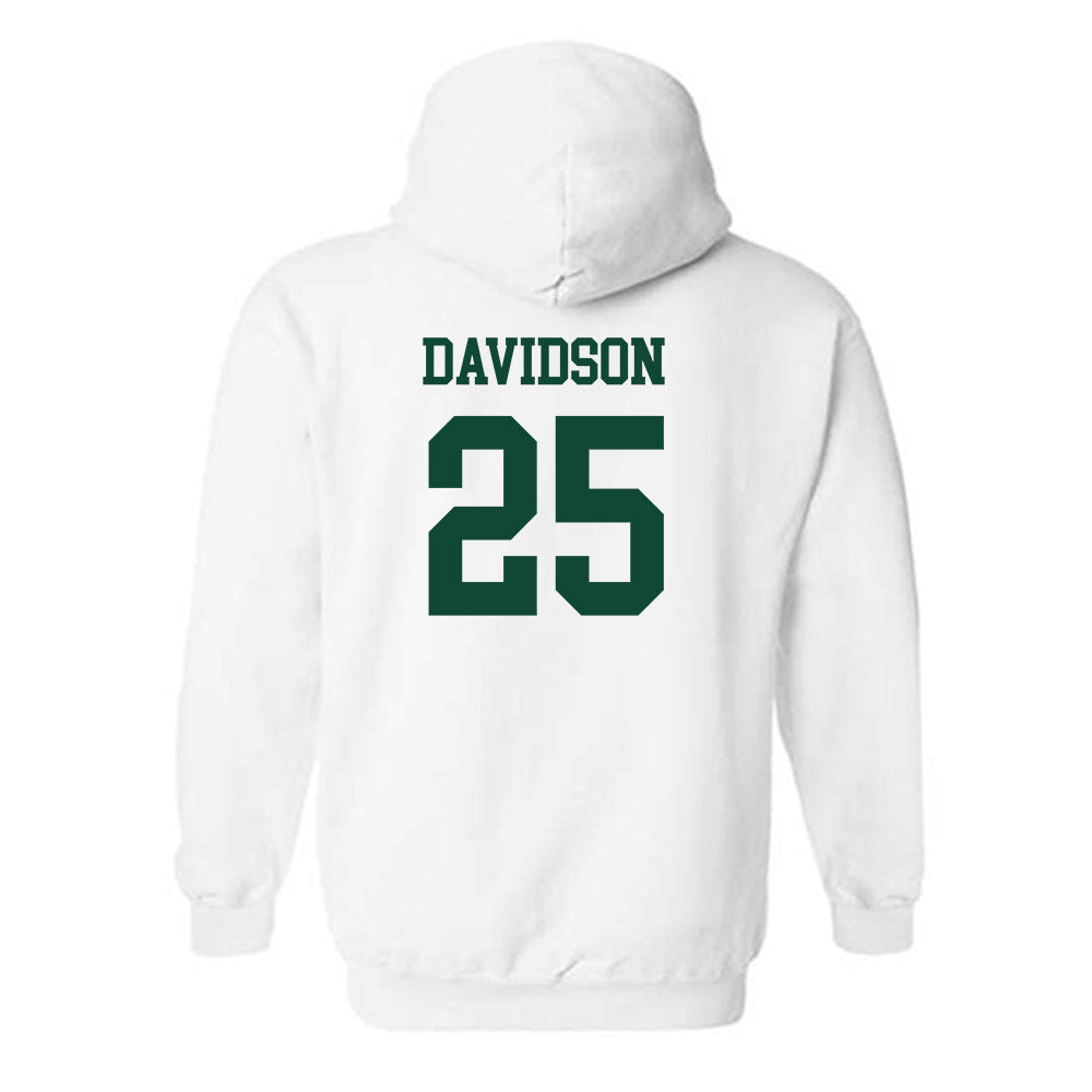 Hawaii - NCAA Women's Soccer : Alice Davidson - Replica Shersey Hooded Sweatshirt-1