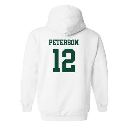 Hawaii - NCAA Women's Soccer : Krista Peterson - Replica Shersey Hooded Sweatshirt-1