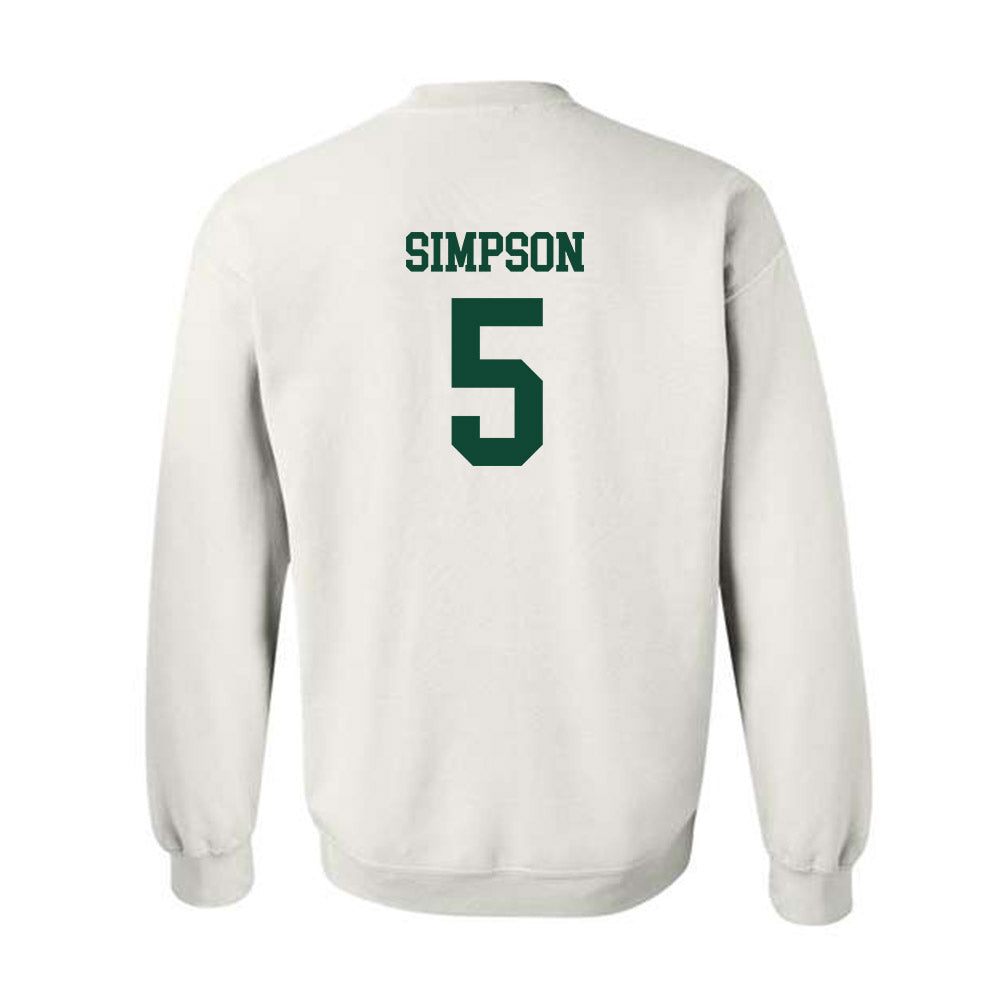 Hawaii - NCAA Women's Soccer : Riley Simpson - Replica Shersey Crewneck Sweatshirt