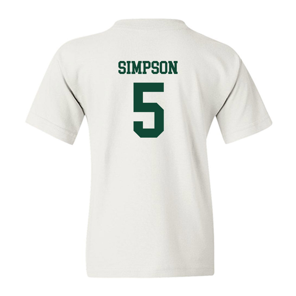 Hawaii - NCAA Women's Soccer : Riley Simpson - Replica Shersey Youth T-Shirt-1