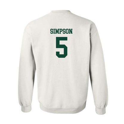 Hawaii - NCAA Women's Soccer : Riley Simpson - Replica Shersey Crewneck Sweatshirt-1