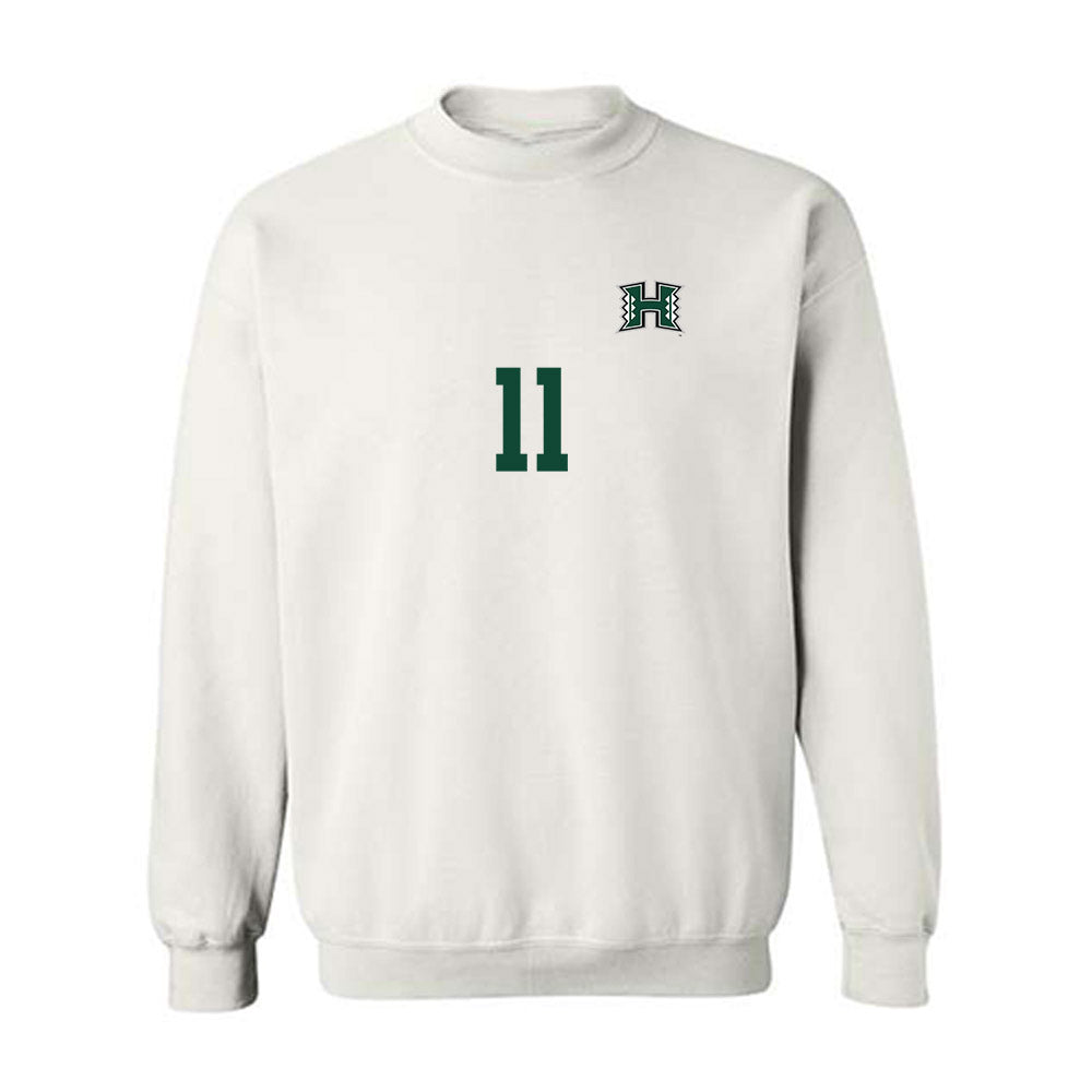 Hawaii - NCAA Women's Soccer : Wakaba Kogure - Replica Shersey Crewneck Sweatshirt-0