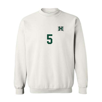 Hawaii - NCAA Women's Soccer : Riley Simpson - Replica Shersey Crewneck Sweatshirt-0