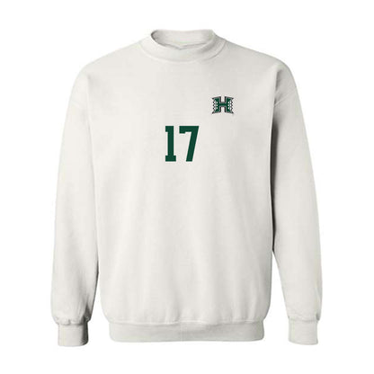 Hawaii - NCAA Women's Soccer : Piper Bertani - Replica Shersey Crewneck Sweatshirt-0