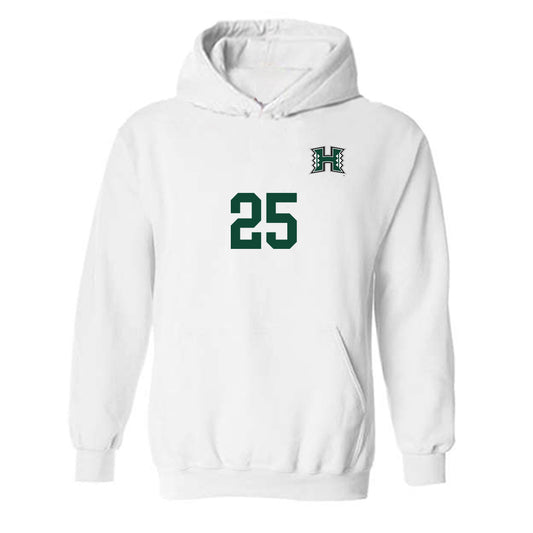 Hawaii - NCAA Women's Soccer : Alice Davidson - Replica Shersey Hooded Sweatshirt-0