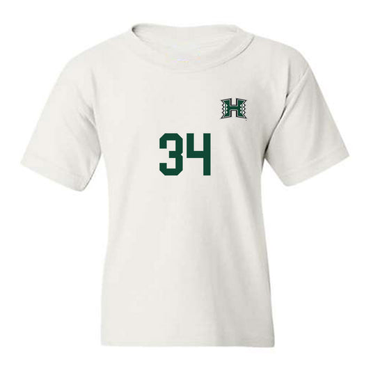 Hawaii - NCAA Women's Soccer : Nalani Damacion - Replica Shersey Youth T-Shirt-0