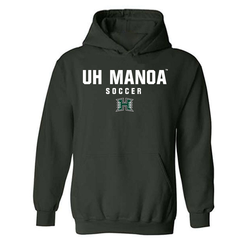 Hawaii - NCAA Women's Soccer : Alice Davidson - Classic Shersey Hooded Sweatshirt-0
