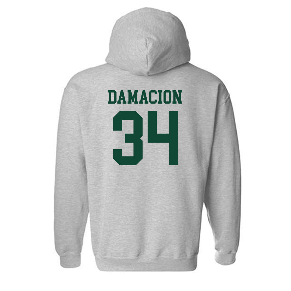 Hawaii - NCAA Women's Soccer : Nalani Damacion - Classic Shersey Hooded Sweatshirt-1