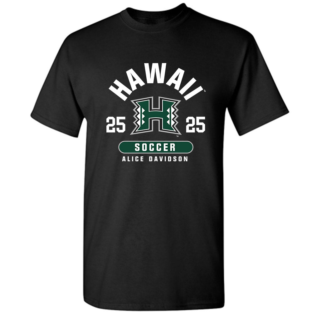 Hawaii - NCAA Women's Soccer : Alice Davidson - Classic Fashion Shersey T-Shirt-0
