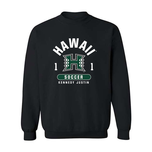 Hawaii - NCAA Women's Soccer : Kennedy Justin - Classic Fashion Shersey Crewneck Sweatshirt-0
