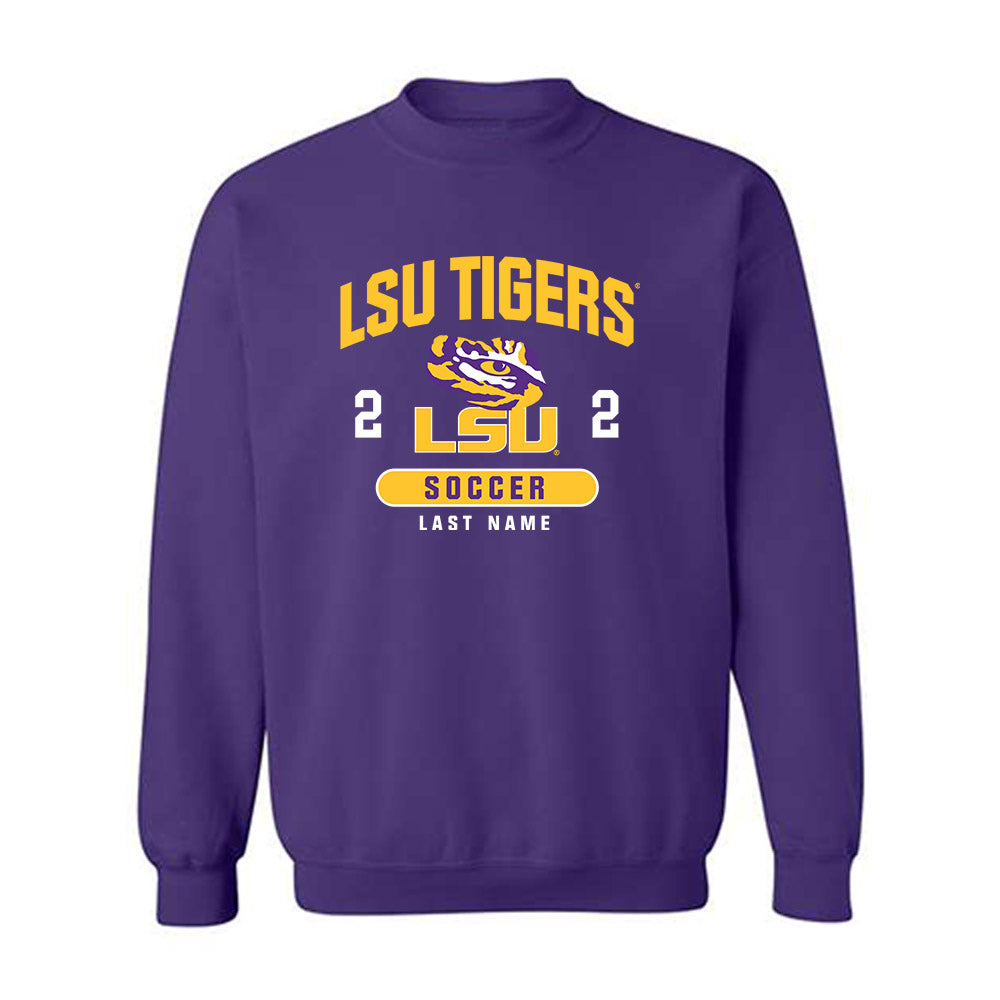 LSU - NCAA Women's Soccer : Alicia Riggins - Classic Fashion Shersey Crewneck Sweatshirt