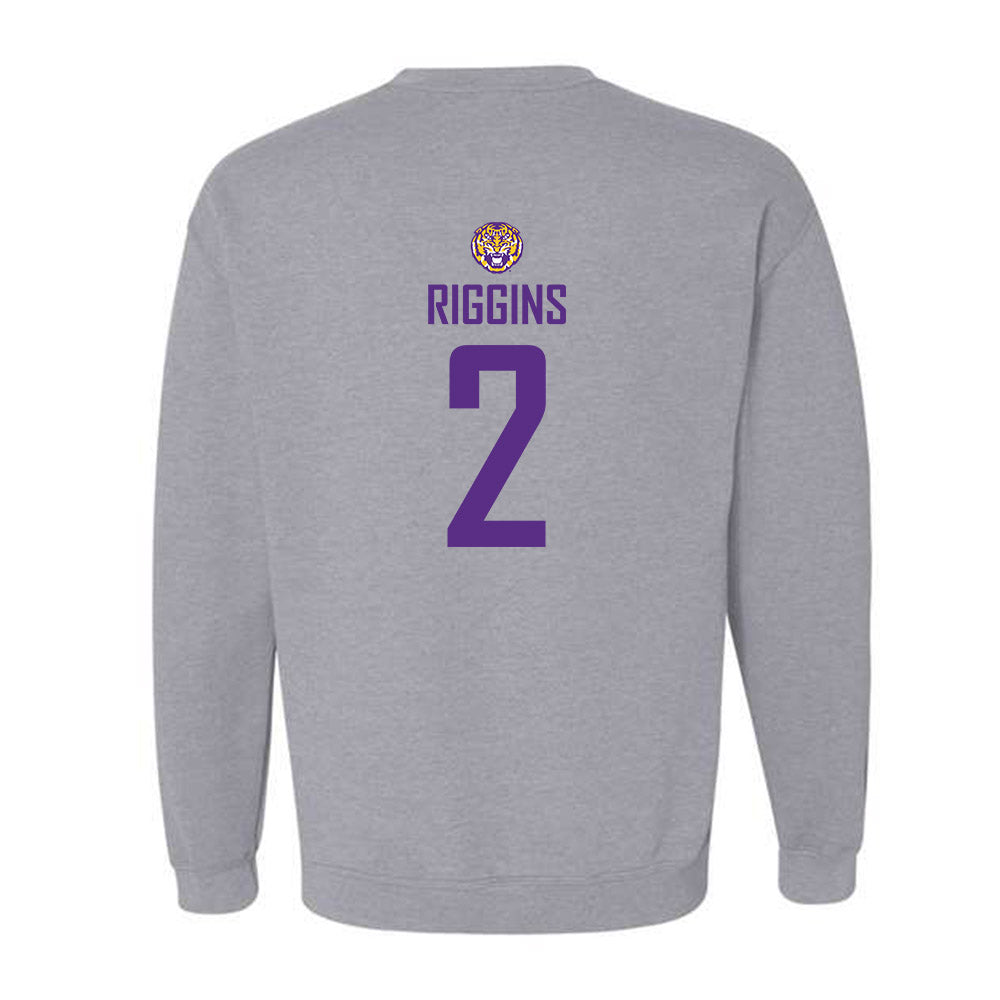 LSU - NCAA Women's Soccer : Alicia Riggins - Generic Shersey Crewneck Sweatshirt