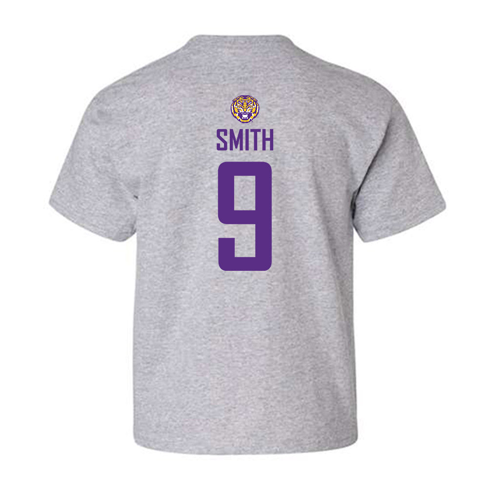 LSU - NCAA Women's Soccer : Amy Smith - Generic Shersey Youth T-Shirt-1