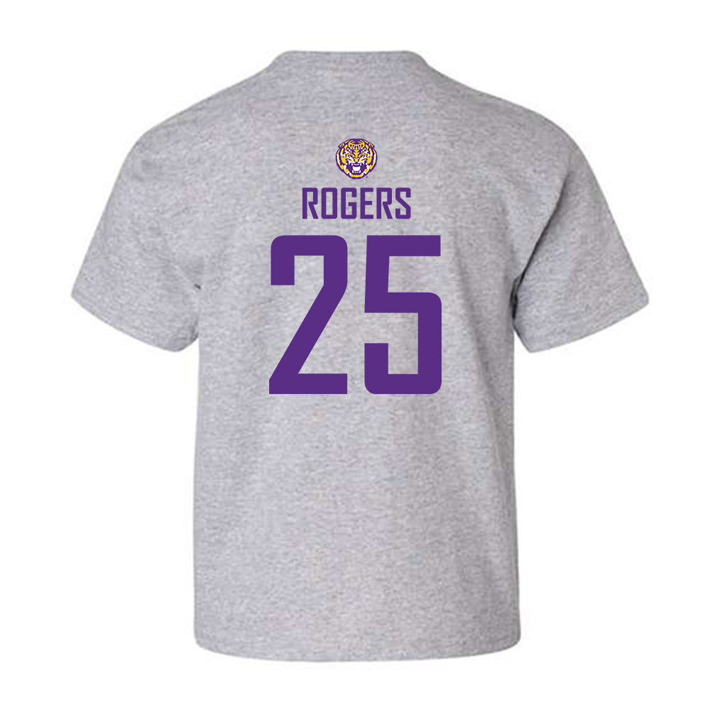 LSU - NCAA Women's Soccer : Senai Rogers - Generic Shersey Youth T-Shirt-1