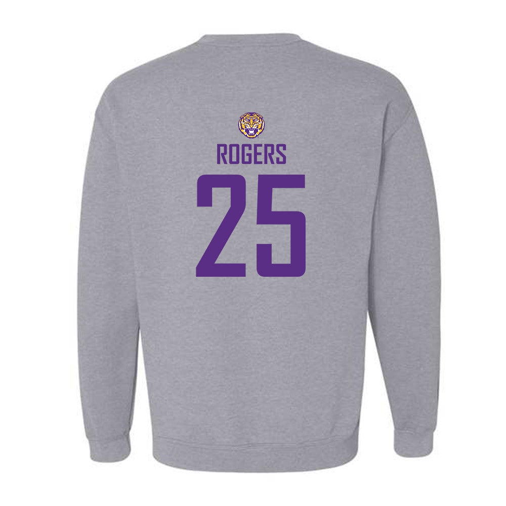 LSU - NCAA Women's Soccer : Senai Rogers - Generic Shersey Crewneck Sweatshirt-1