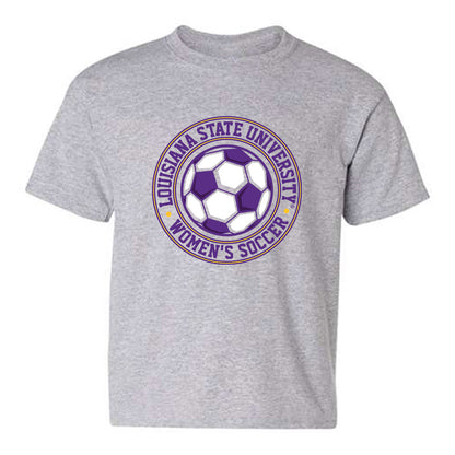 LSU - NCAA Women's Soccer : Kelsey Major - Generic Shersey Youth T-Shirt-0