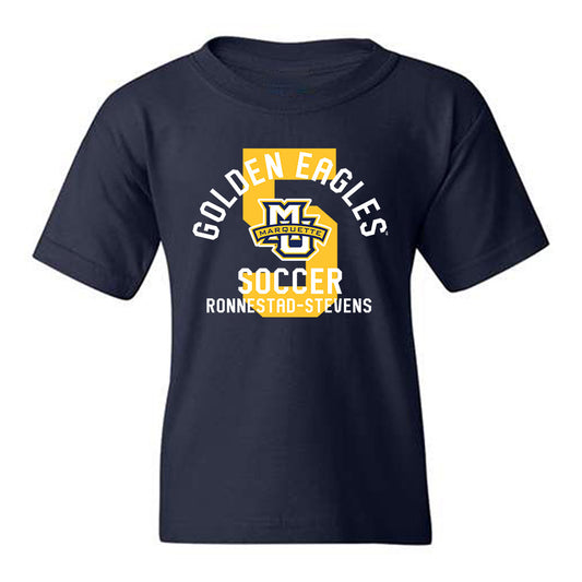 Marquette - NCAA Men's Soccer : Tristan Ronnestad-Stevens - Classic Fashion Shersey Youth T-Shirt-0