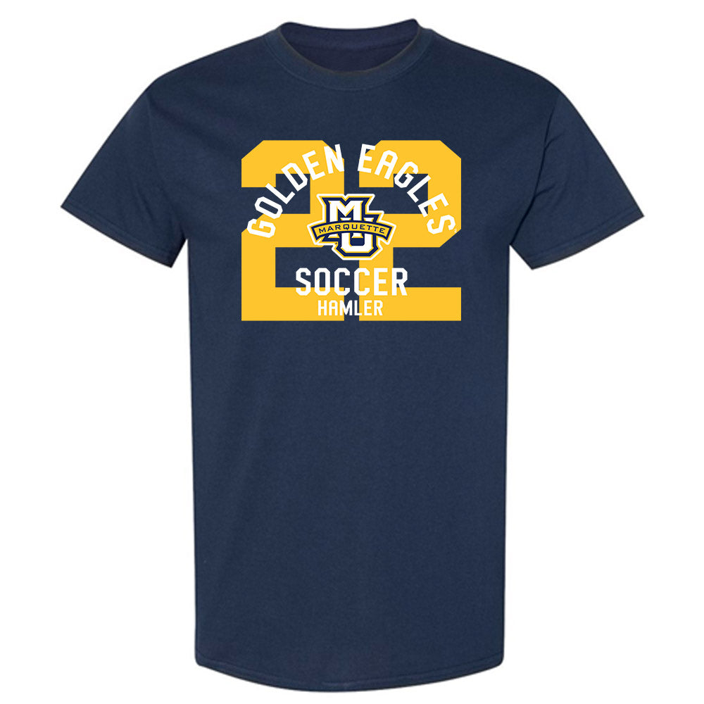 Marquette - NCAA Men's Soccer : Clayton Hamler - Classic Fashion Shersey T-Shirt-0
