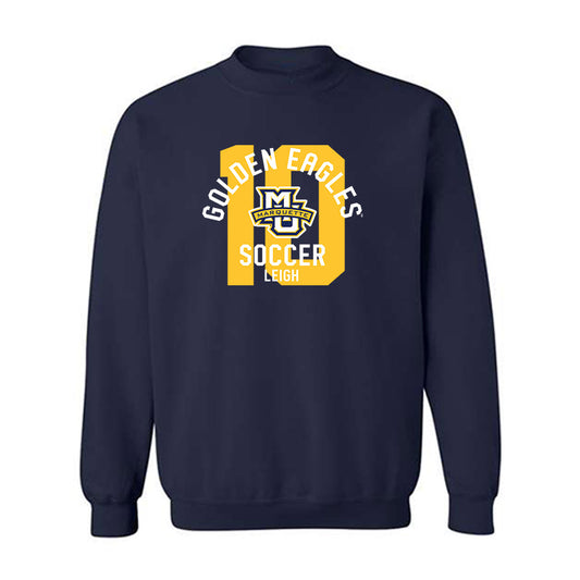 Marquette - NCAA Women's Soccer : Jocelyn Leigh - Classic Fashion Shersey Crewneck Sweatshirt-0