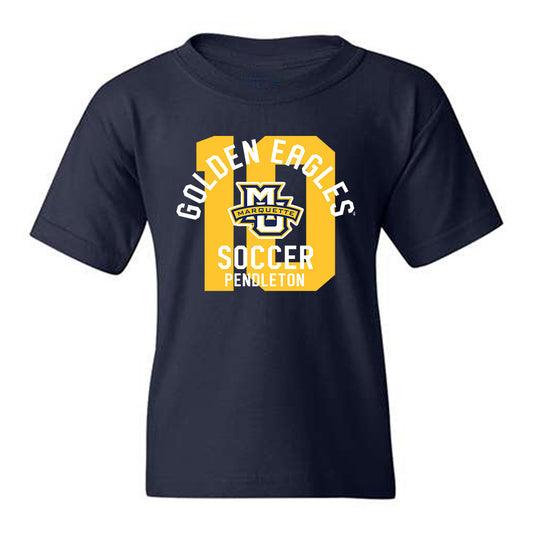 Marquette - NCAA Men's Soccer : Nico Pendleton - Classic Fashion Shersey Youth T-Shirt-0