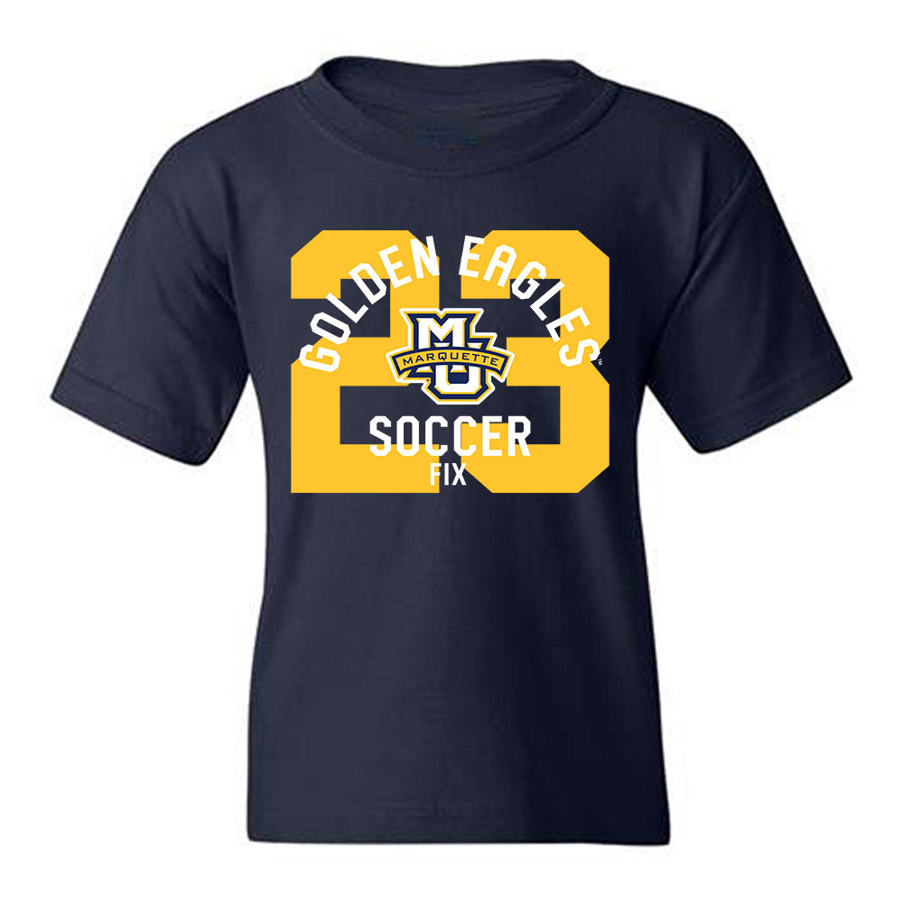 Marquette - NCAA Women's Soccer : Emily Fix - Classic Fashion Shersey Youth T-Shirt-0