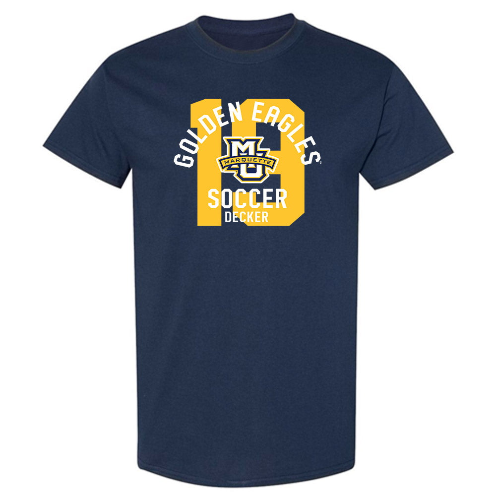 Marquette - NCAA Women's Soccer : Meg Decker - Classic Fashion Shersey T-Shirt-0
