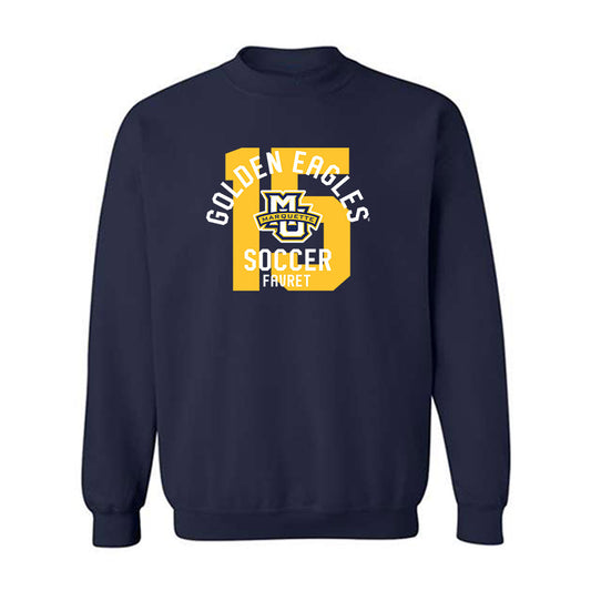 Marquette - NCAA Women's Soccer : Cecilia Favret - Classic Fashion Shersey Crewneck Sweatshirt