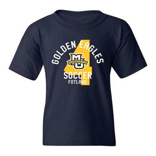 Marquette - NCAA Men's Soccer : Andreas Fotland - Classic Fashion Shersey Youth T-Shirt-0