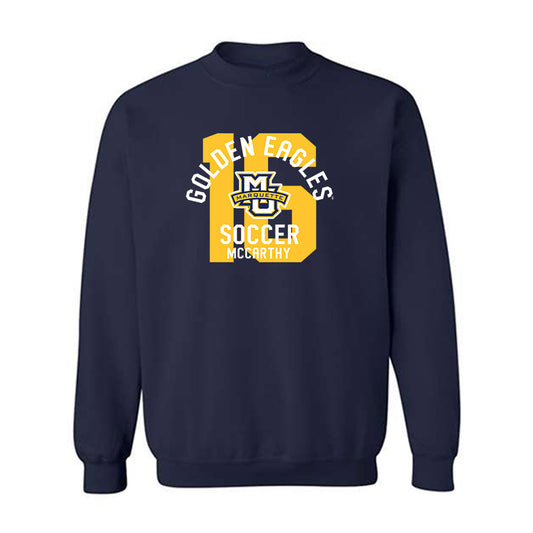 Marquette - NCAA Women's Soccer : Emily McCarthy - Classic Fashion Shersey Crewneck Sweatshirt