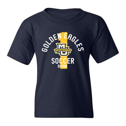 Marquette - NCAA Men's Soccer : Marten Brink - Classic Fashion Shersey Youth T-Shirt