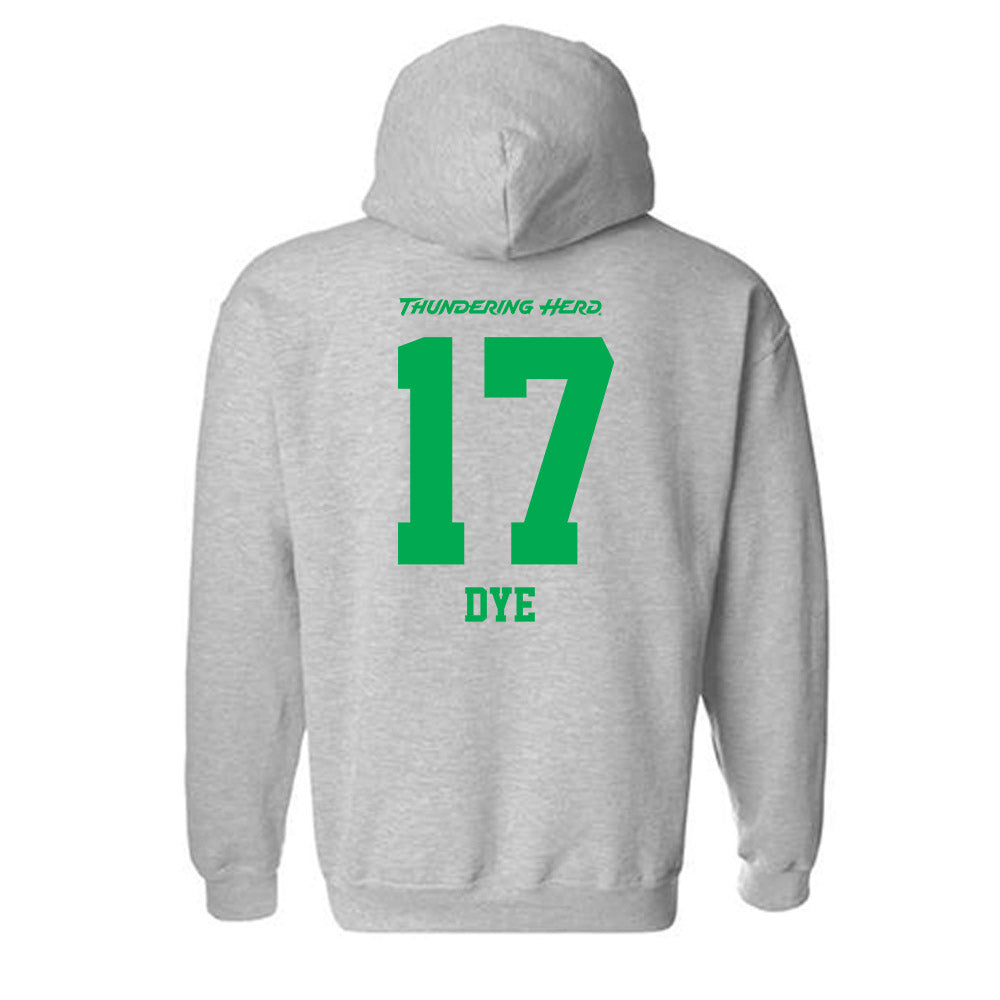 Marshall - NCAA Women's Soccer : Cameron Dye - Sport Grey Hooded Sweatshirt