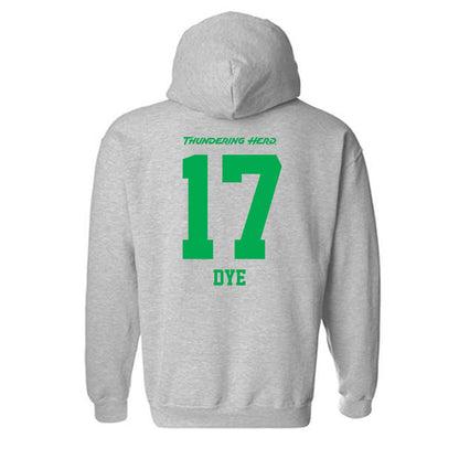 Marshall - NCAA Women's Soccer : Cameron Dye - Sport Grey Hooded Sweatshirt