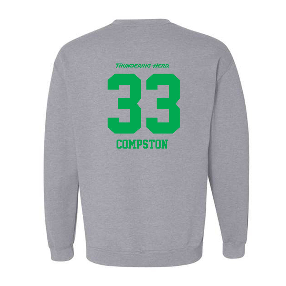 Marshall - NCAA Women's Soccer : Amelia Compston - Crewneck Sweatshirt