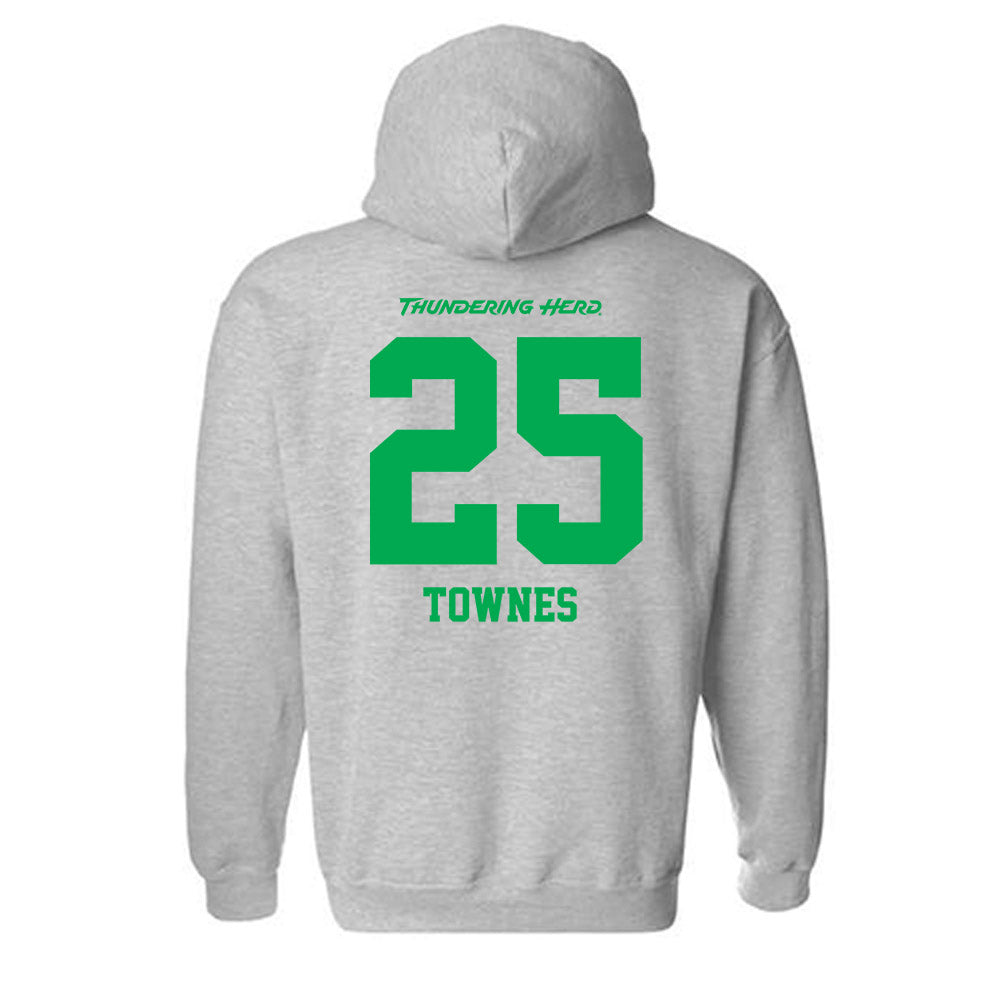Marshall - NCAA Women's Soccer : Madison Townes - Hooded Sweatshirt-1
