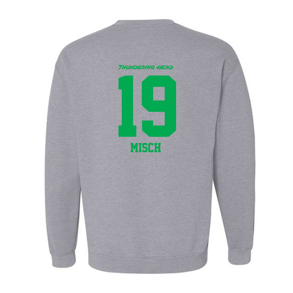 Marshall - NCAA Women's Soccer : Lea Misch - Crewneck Sweatshirt-1
