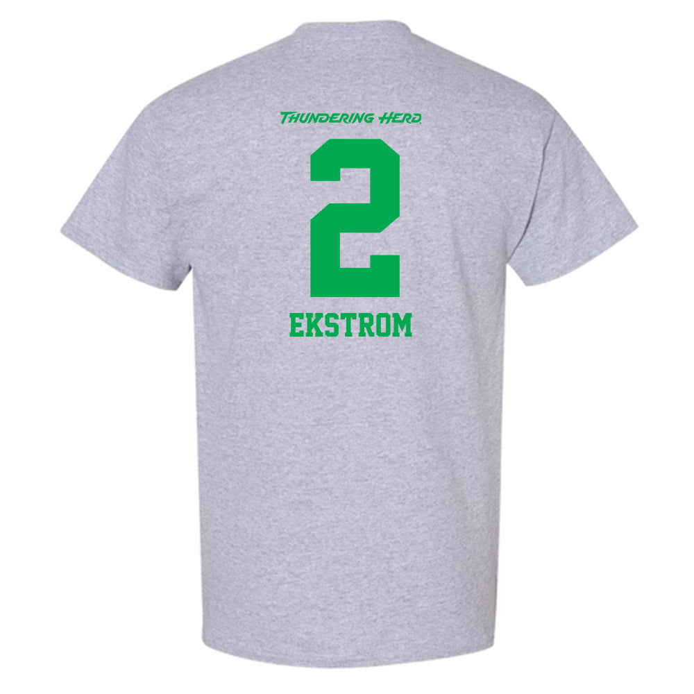 Marshall - NCAA Women's Soccer : Kajsa Ekstrom - T-Shirt