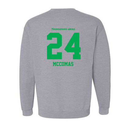Marshall - NCAA Women's Soccer : Brooklyn McComas - Crewneck Sweatshirt-1
