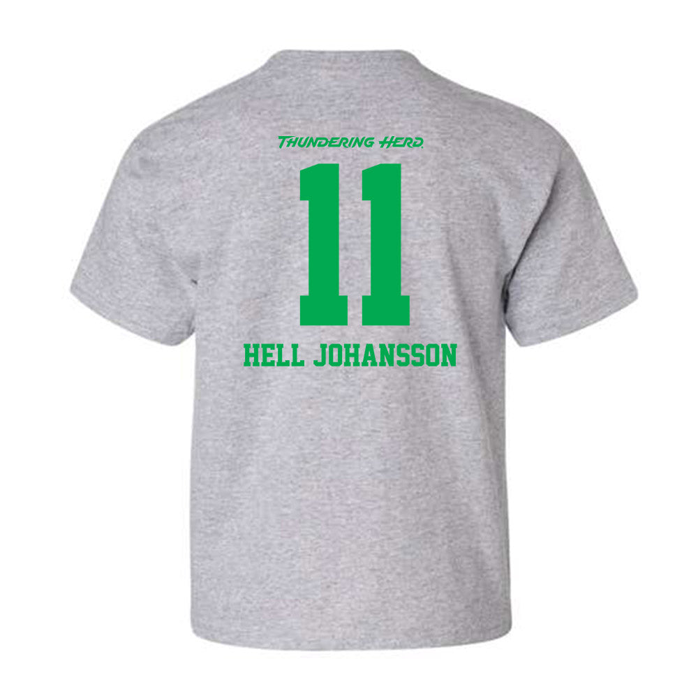 Marshall - NCAA Women's Soccer : Alice Hell Johansson - Youth T-Shirt