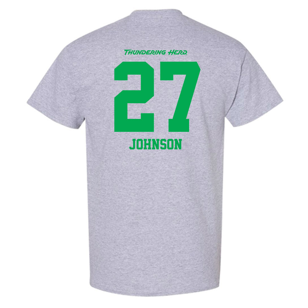 Marshall - NCAA Women's Soccer : Ruby Johnson - T-Shirt-1