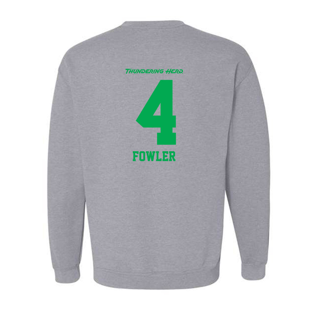 Marshall - NCAA Women's Soccer : angel fowler - Crewneck Sweatshirt