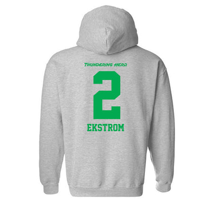 Marshall - NCAA Women's Soccer : Kajsa Ekstrom - Hooded Sweatshirt